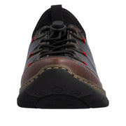 Rieker N3271-25 Chestnut Slip on Shoes