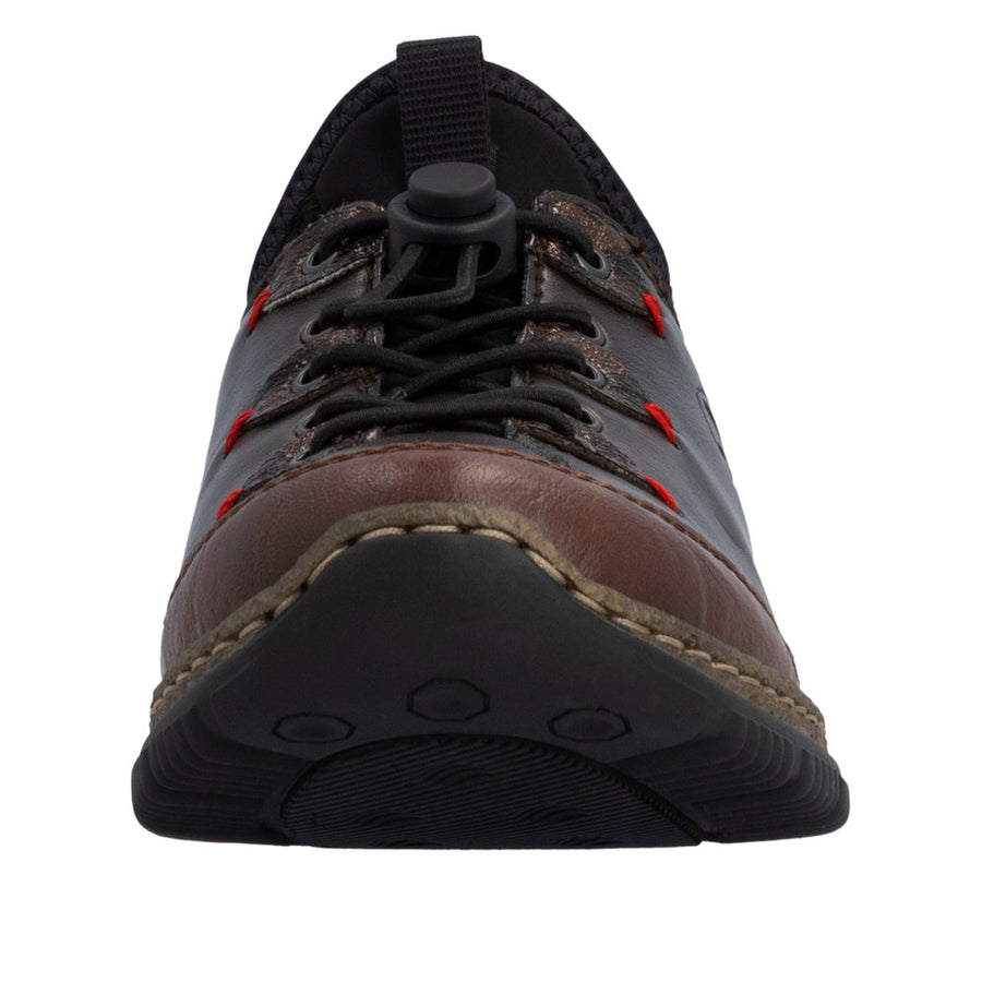 Rieker N3271-25 Chestnut Slip on Shoes