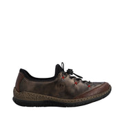 Rieker N3271-25 Chestnut Slip on Shoes
