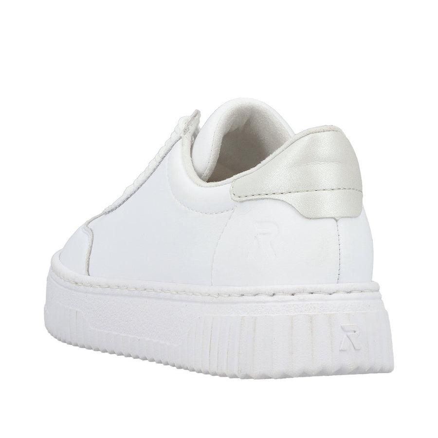 Rieker N9910-80 White Trainer