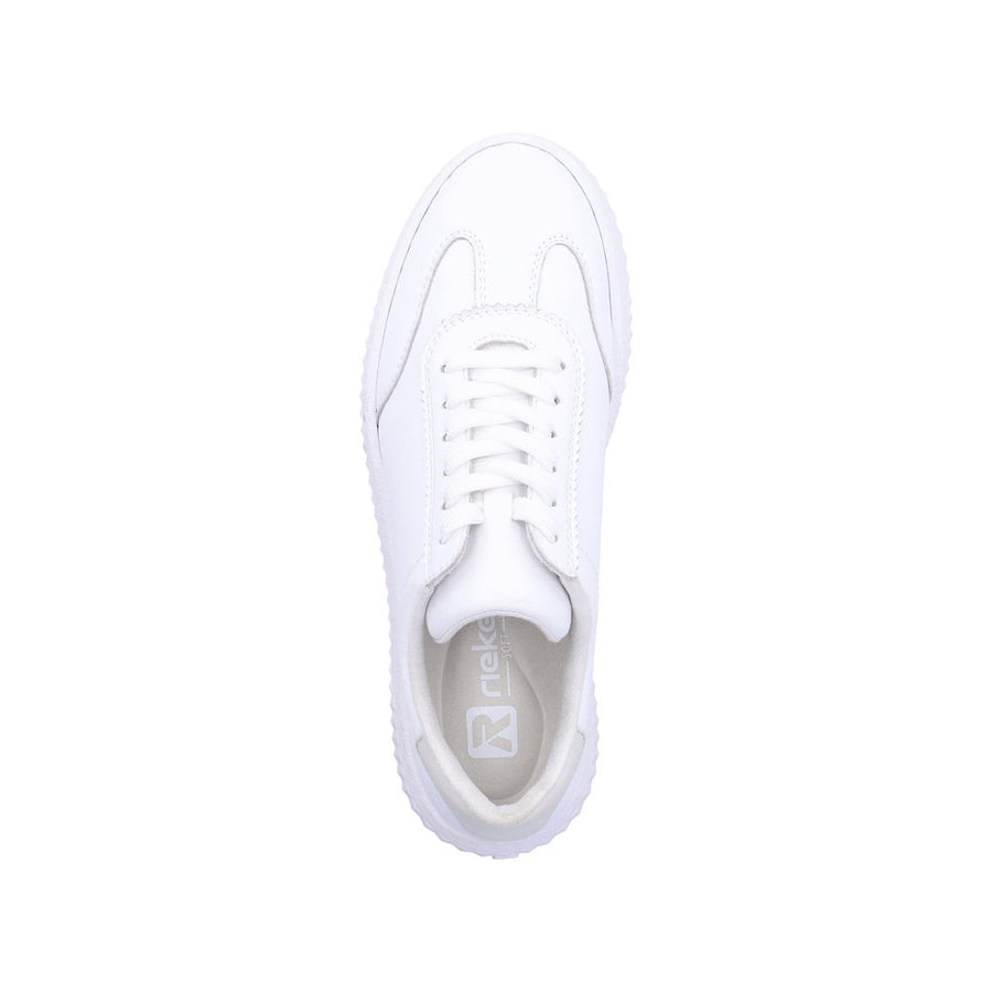Rieker N9910-80 White Trainer