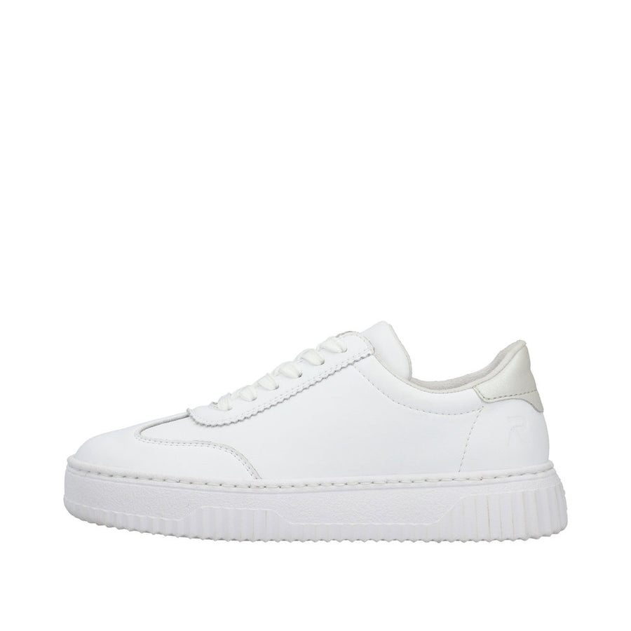 Rieker N9910-80 White Trainer