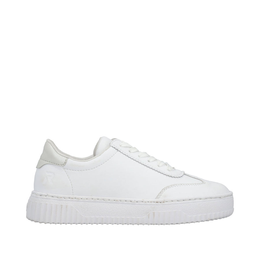 Rieker N9910-80 White Trainer
