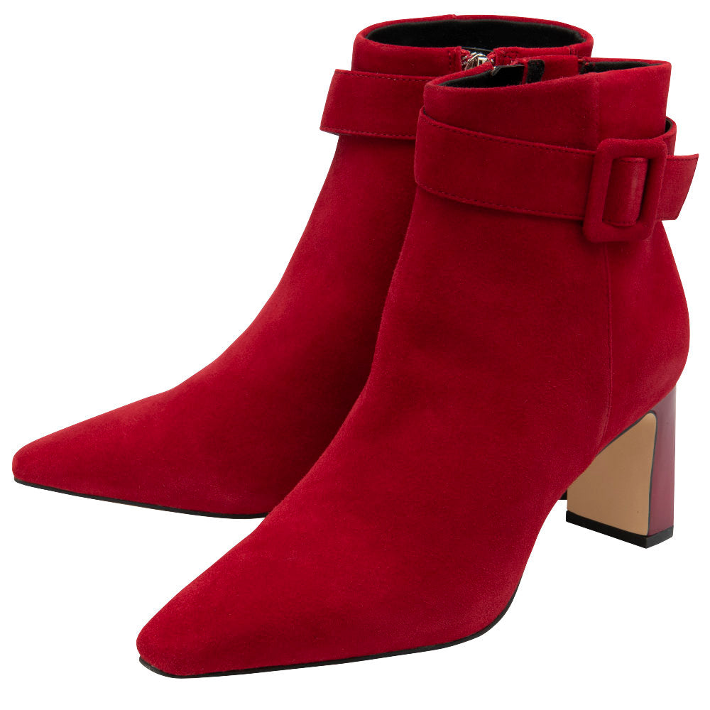 Lotus Nadine Ruby Suede Ankle Boots