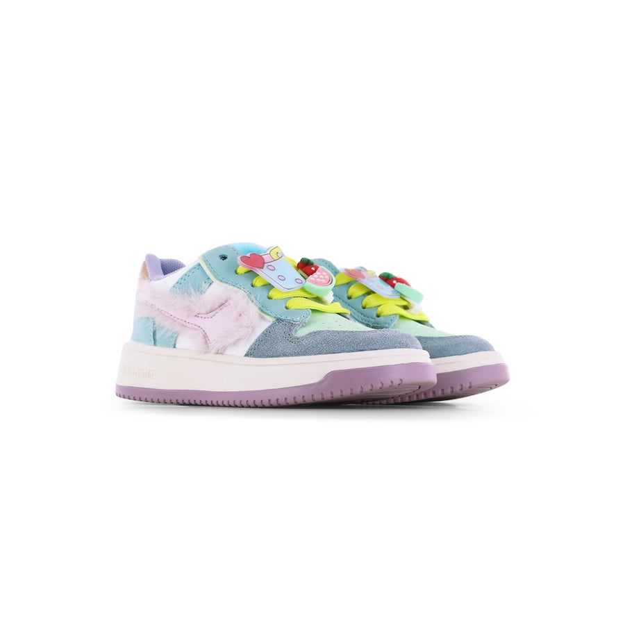 Shoesme NO25W015-C Blue Pink Yellow Boots