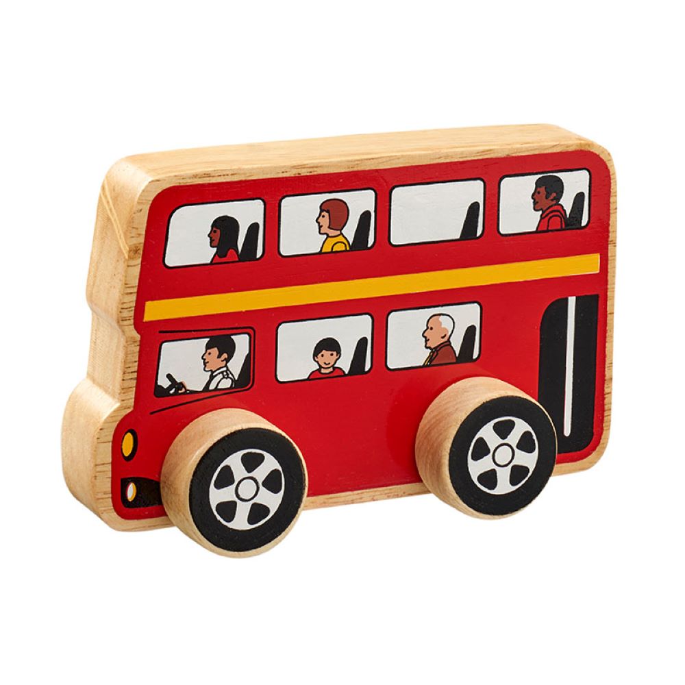 Lanka Kade Double Decker Bus Push Along NV46