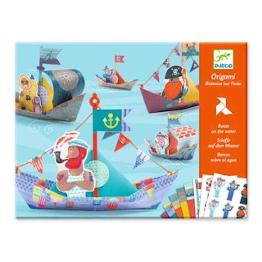 Djeco Small Gifts For Older Ones - Origami Floating Boats DJ08779
