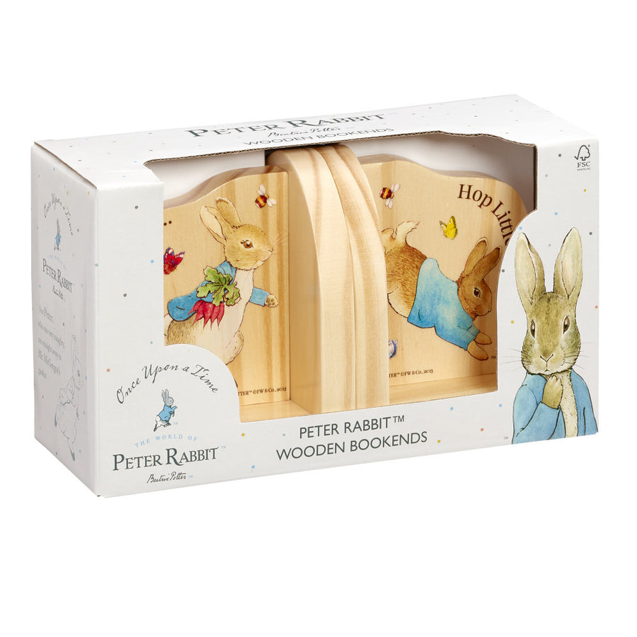 Beatrix Potter Wood Bookends PO1236