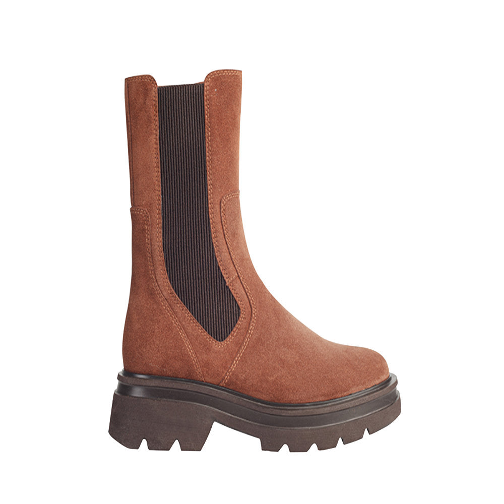 Regarde Le Ciel Polly-02 Cognac Boots