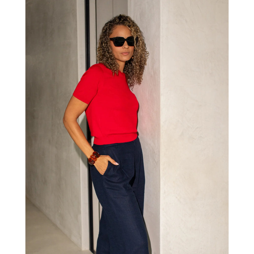 Chalk Paloma Jumper - Red