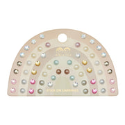 Mimi & Lula Pink Gem & Pearl Stick On Earrings 178005-27