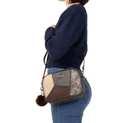 Remonte Q0674-25 Brown Multi Coloured Handbag