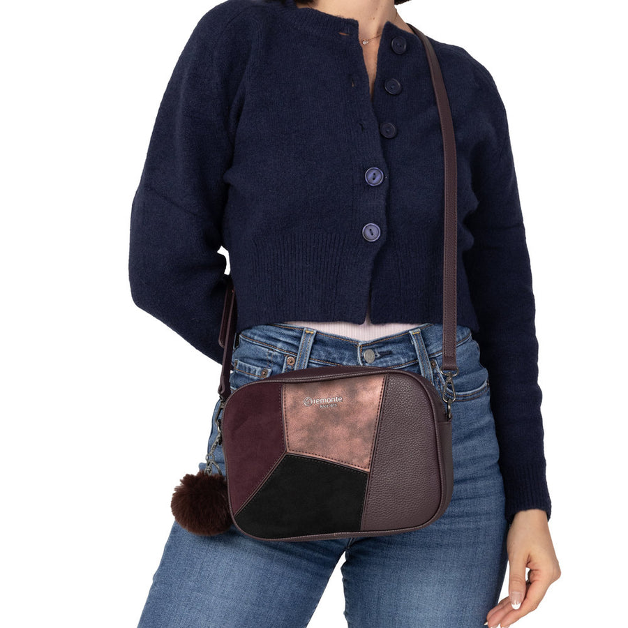 Remonte Q0674-35 Wine Multi Coloured Handbag