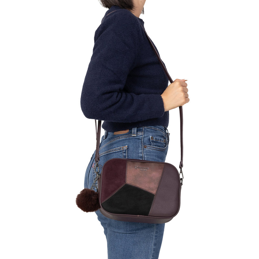 Remonte Q0674-35 Wine Multi Coloured Handbag