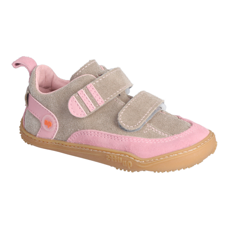 Qnuffs Ricosta BAREFOOT Ahorn' Pink/Beige Trainers