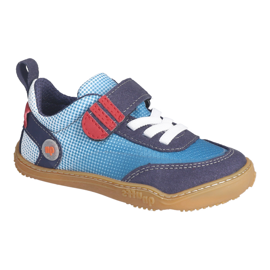Qnuffs Ricosta BAREFOOT Fichte Blue/Orange Trainers