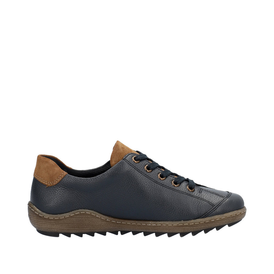 Remonte R1402-16 Blue Waterproof Wide Fit Shoes