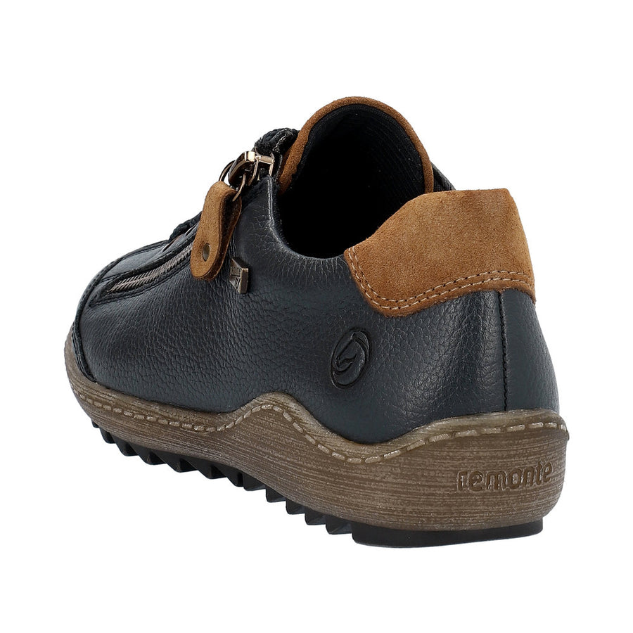 Remonte R1402-16 Blue Waterproof Wide Fit Shoes