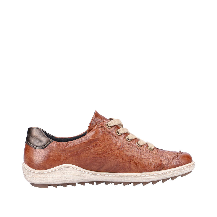Remonte R1402-22 Wide Fit Waterproof Brown Shoes