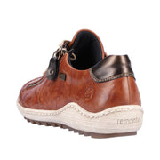 Remonte R1402-22 Wide Fit Waterproof Brown Shoes