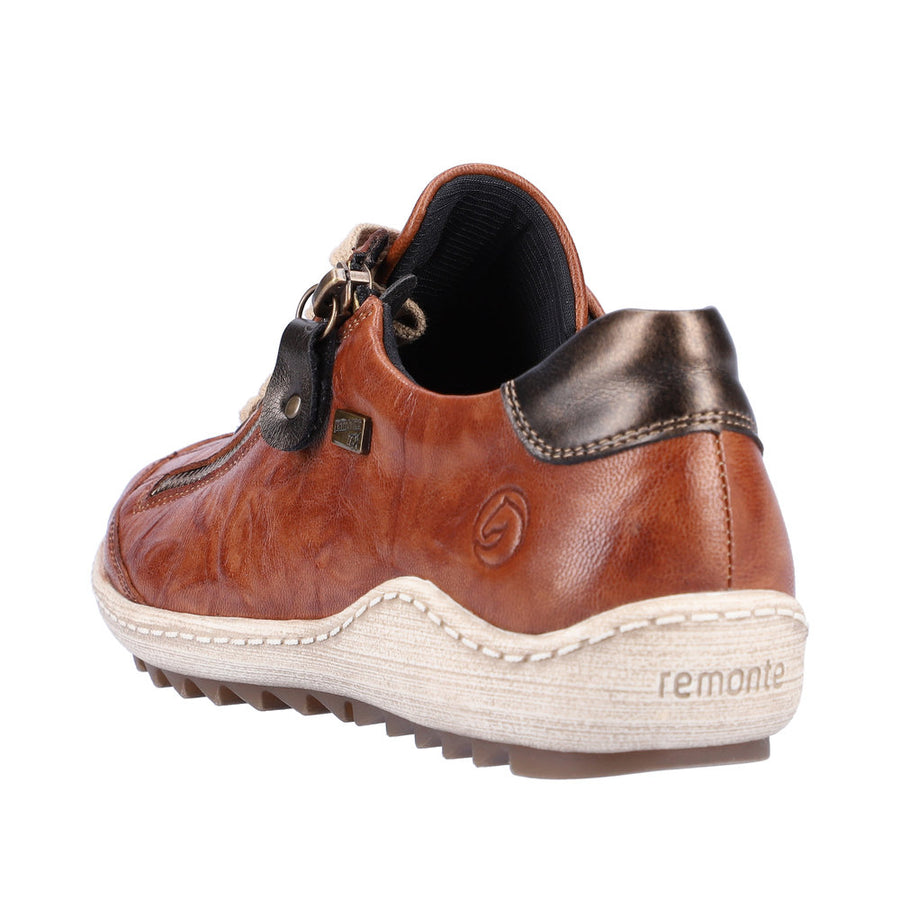 Remonte R1402-22 Wide Fit Waterproof Brown Shoes