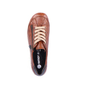 Remonte R1402-22 Wide Fit Waterproof Brown Shoes