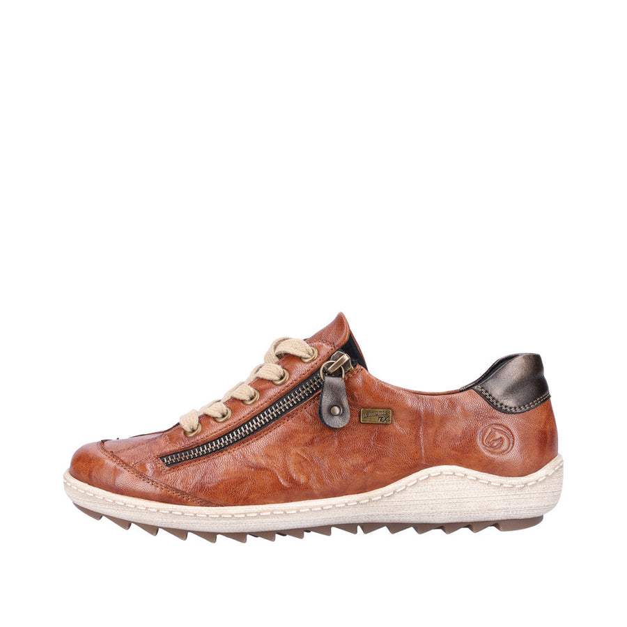 Remonte R1402-22 Wide Fit Waterproof Brown Shoes