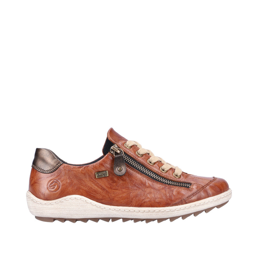Remonte R1402-22 Wide Fit Waterproof Brown Shoes