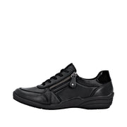 Remonte R7637-05 Wide Fit Black Shoes