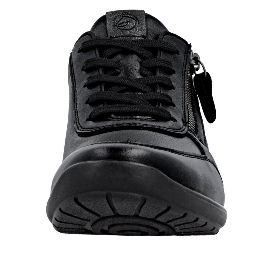 Remonte R7637-05 Wide Fit Black Shoes