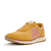 FitFlop A5P-E10 Turmeric/Desert Blush Retro-Q Ff Fabric/Suede Sneakers
