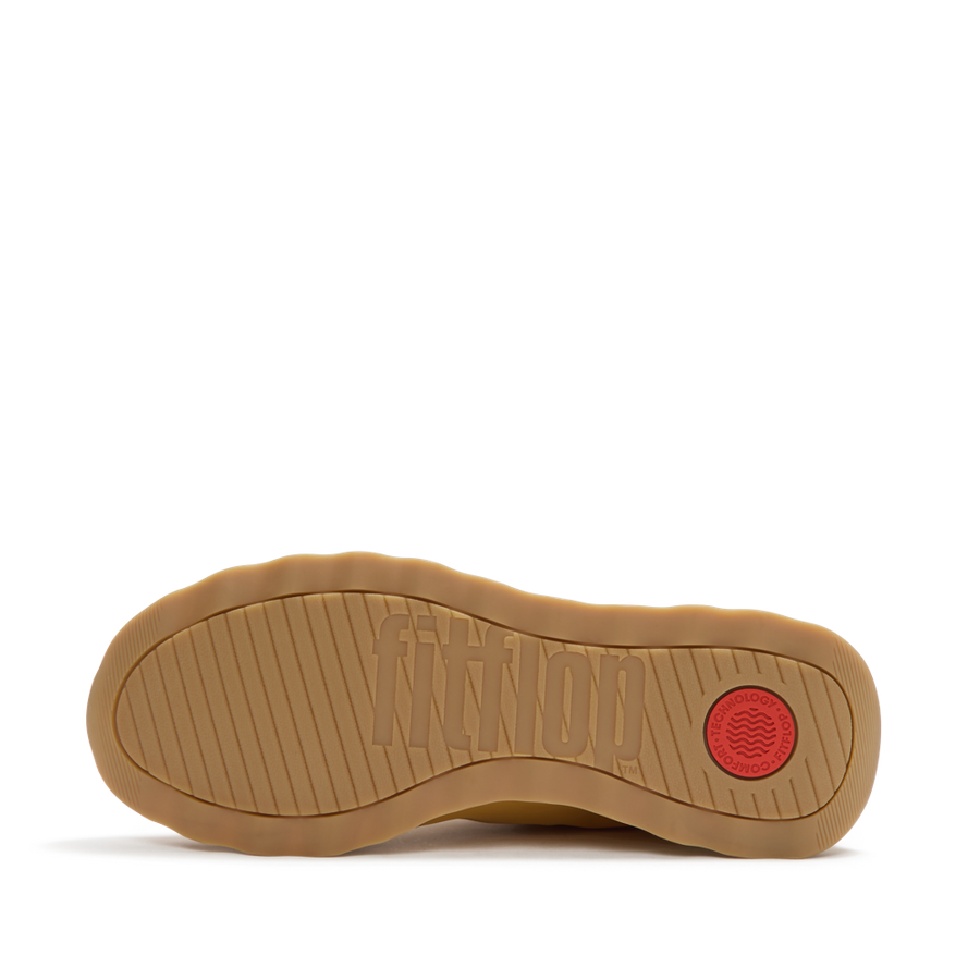FitFlop A5P-E10 Turmeric/Desert Blush Retro-Q Ff Fabric/Suede Sneakers
