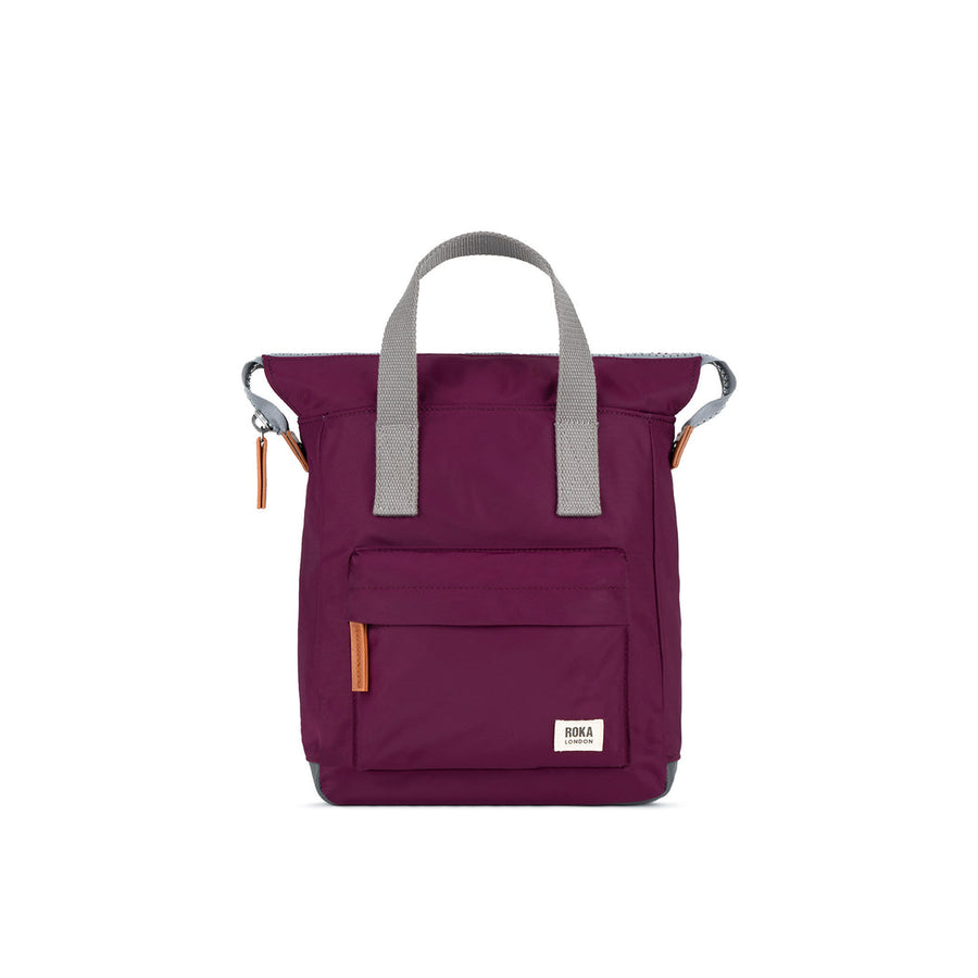 Roka Bantry B Royal Burgundy Small Recycled Nylon Bag