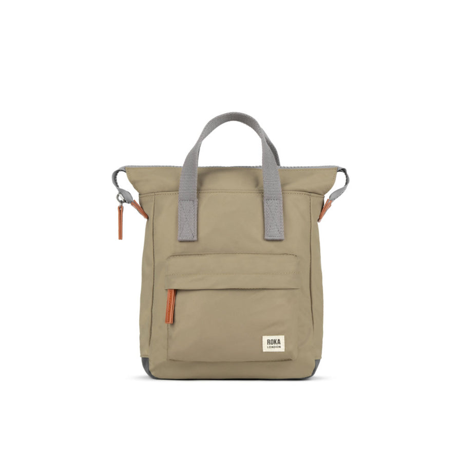 Roka Bantry B Taupe Recycled Nylon Small Bag