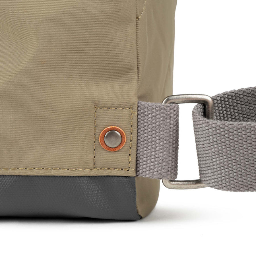 Roka Bantry B Taupe Recycled Nylon Small Bag