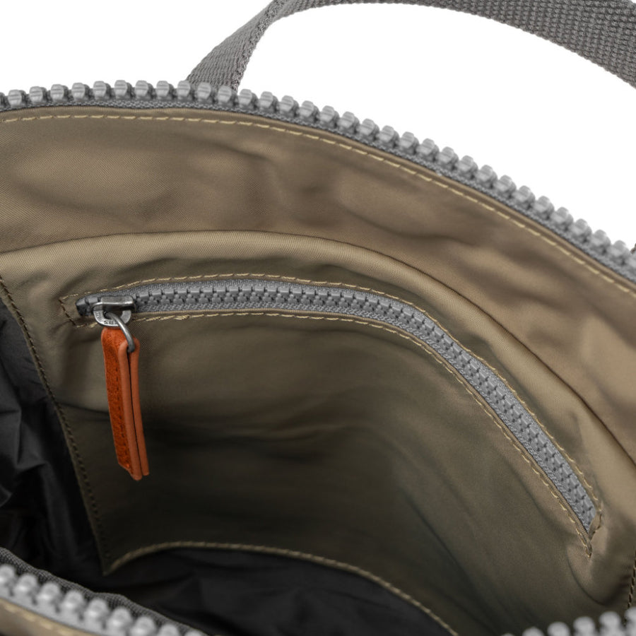 Roka Bantry B Taupe Recycled Nylon Small Bag