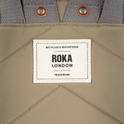 Roka Bantry B Taupe Recycled Nylon Small Bag