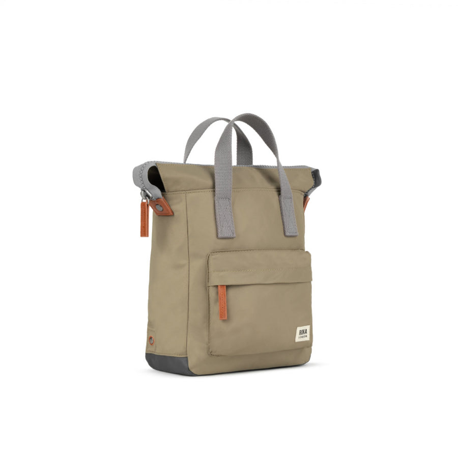Roka Bantry B Taupe Recycled Nylon Small Bag