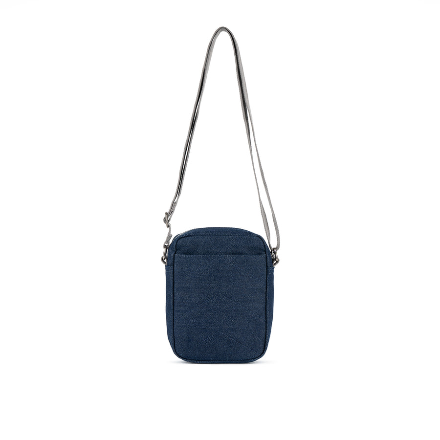 Roka Bond Crossbody Dark Denim Cotton Small