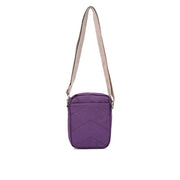 Bond Crossbody Bag in Deep Grape Canvas
