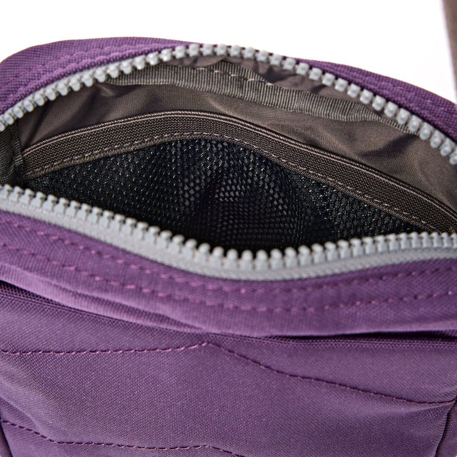 Bond Crossbody Bag in Deep Grape Canvas