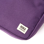 Bond Crossbody Bag in Deep Grape Canvas