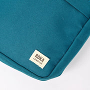 Bond Crossbody Bag in Deep Teal Canvas
