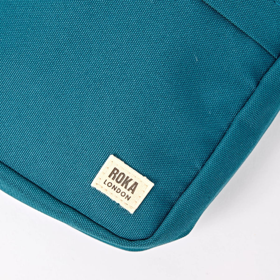 Bond Crossbody Bag in Deep Teal Canvas