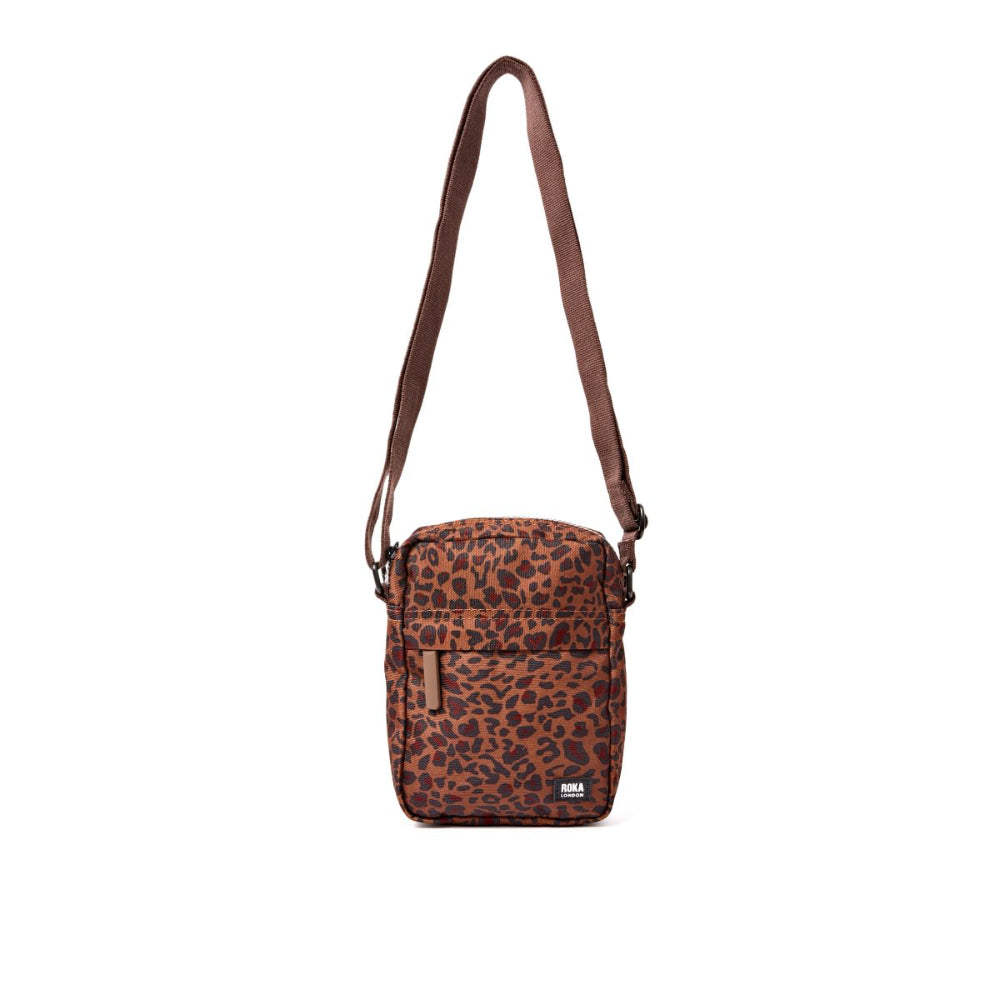 Bond Crossbody Bag in Mini Leopard Canvas