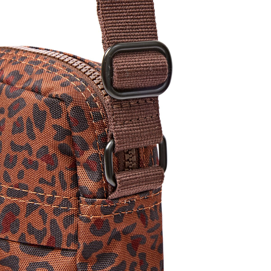 Bond Crossbody Bag in Mini Leopard Canvas