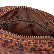 Bond Crossbody Bag in Mini Leopard Canvas