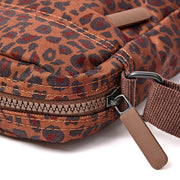 Bond Crossbody Bag in Mini Leopard Canvas