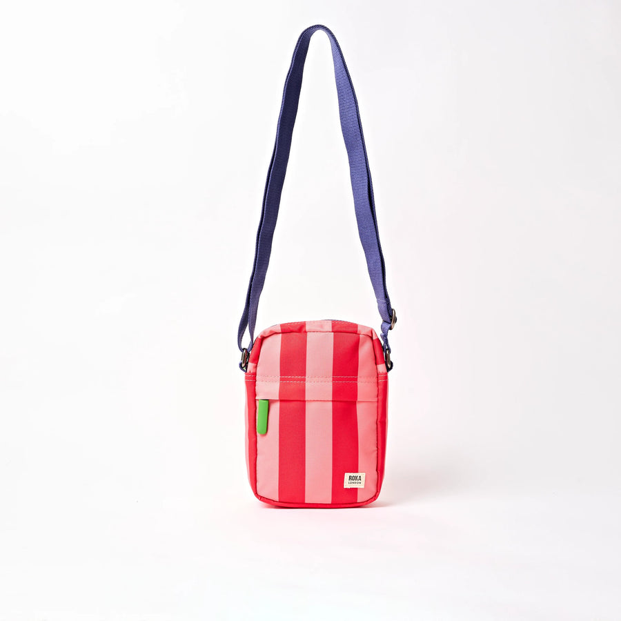 Roka Bond Crossbody Circus Print Canvas Small