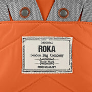 Roka Bantry B Burnt Orange Small Recycled Nylon Bag